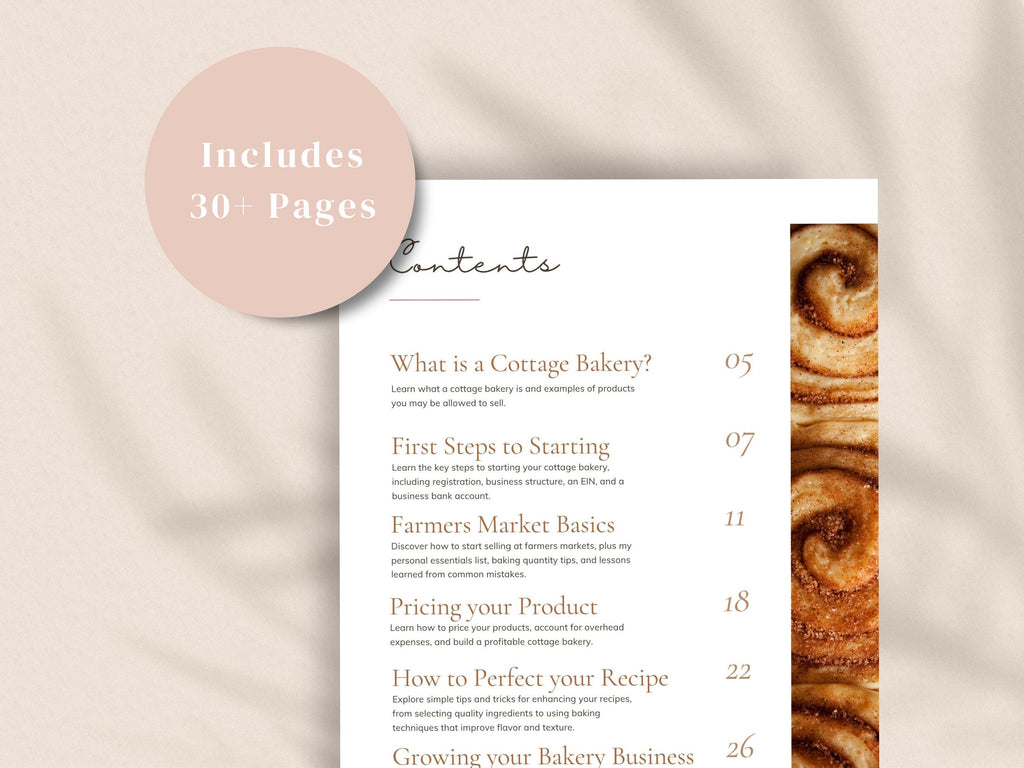 The Cottage Bakery Blueprint (Physical Coil-Bound Edition)