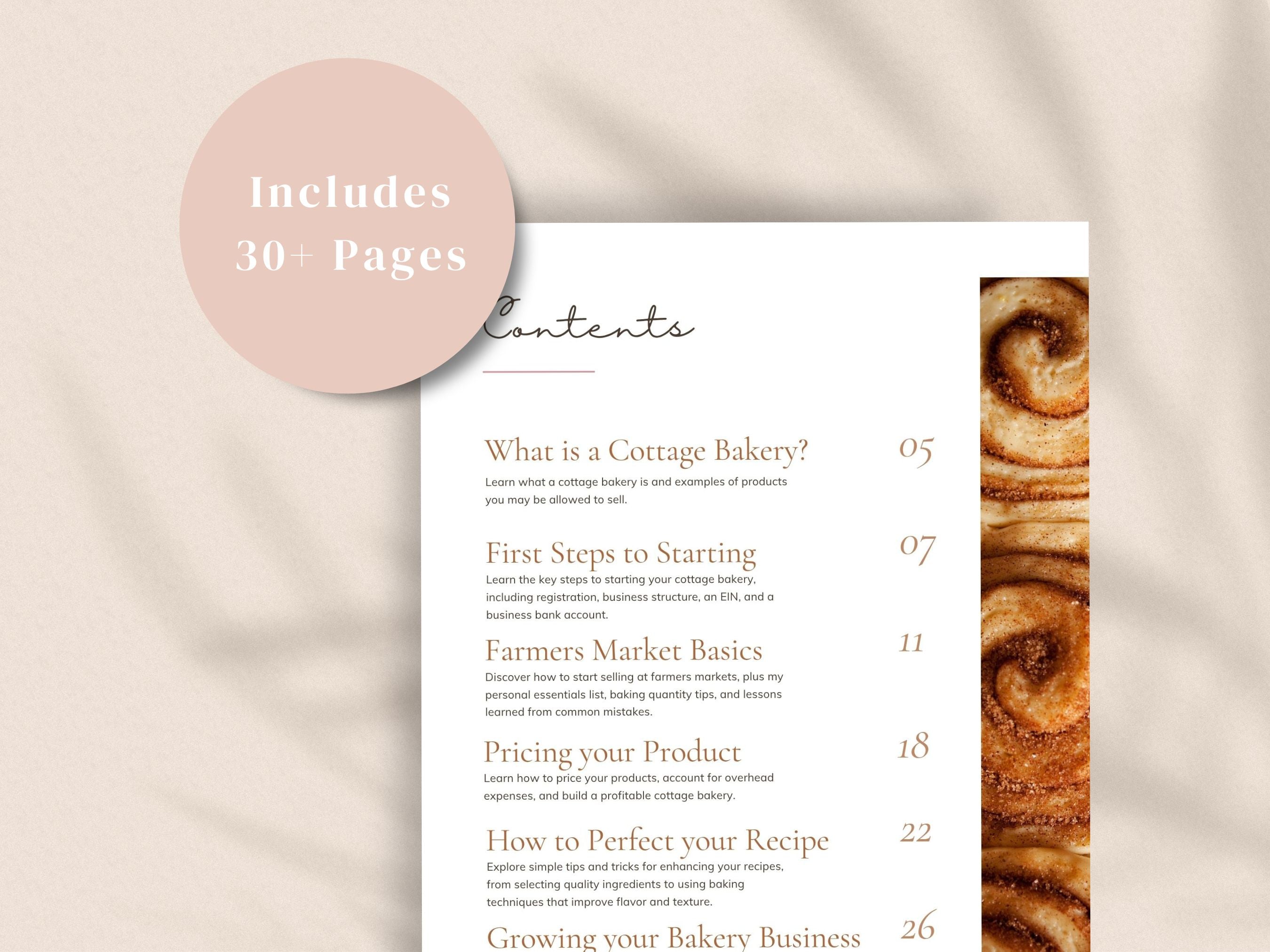 The Cottage Bakery Blueprint (Physical Coil-Bound Edition)